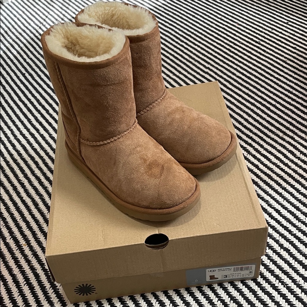 UGG Tan Shearling Boots